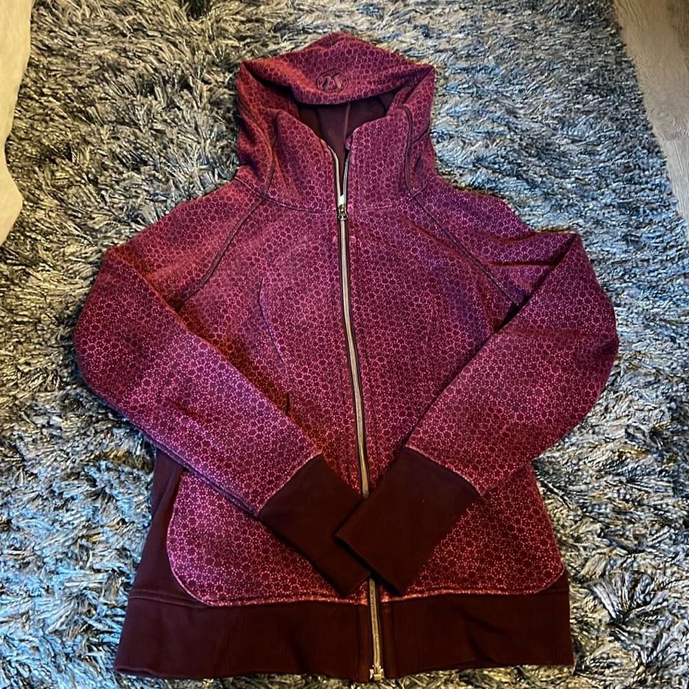 Purple Women’s Lululemon Zip Sweatshirt